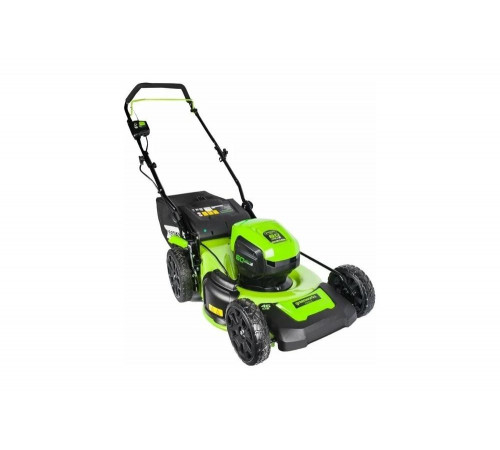 Аккумуляторная бесщеточная газонокосилка Greenworks GD60LM46HP 2502807 Аккумуляторная бесщеточная газонокосилка Greenworks GD60LM46HP 2502807