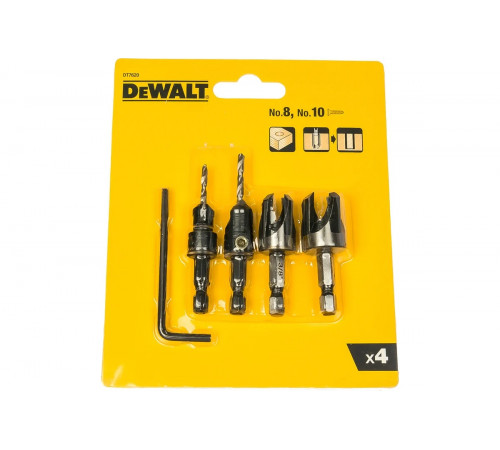 Набор резаки для пробок,зенкер DEWALT DT7620