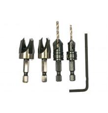 Набор резаки для пробок,зенкер DEWALT DT7620