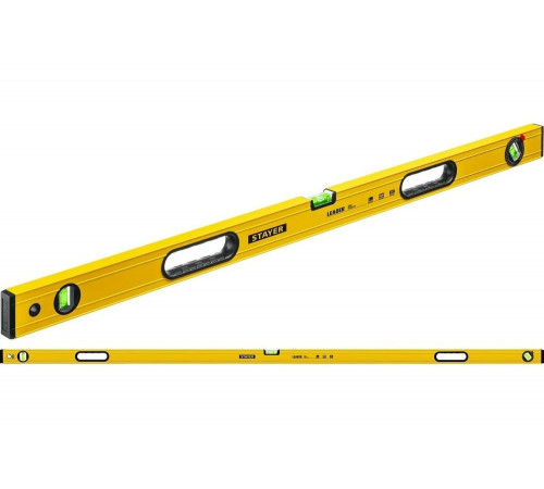 STAYER 2000 мм, уровень строительный фрезерованный LEADER 3466-200_z01