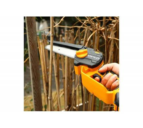 Пила цепная аккумуляторная DEKO DKCHS 20-6, 20 В, 1x3.0 Ач 063-4307-1