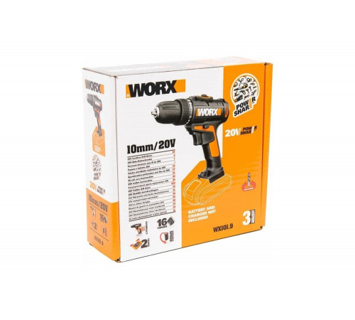Аккумуляторная дрель-шуруповерт WORX WX101.9 Аккумуляторная дрель-шуруповерт WORX WX101.9