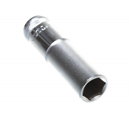 KRAFTOOL 1/2", 14 мм, Cr-V сталь, хромированная, торцовая головка удлиненная 27807-14_z01