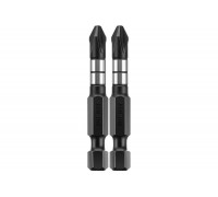 Набор ударных бит KRAFTOOL Impact Pro PH2, 50 мм, 2 шт 26191-2-50-S2