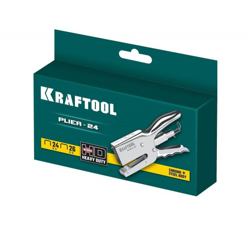 Мощный стальной плайер KRAFTOOL Hd-24 тип 24, 26 3124 Мощный стальной плайер KRAFTOOL Hd-24 тип 24, 26 3124