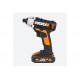 Аккумуляторный винтоверт WORX Impact 20 В, 1x2 Ач, кейс WX290.1