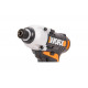Аккумуляторный винтоверт WORX Impact 20 В, 1x2 Ач, кейс WX290.1