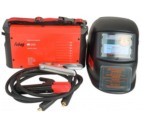 Сварочный инвертор + маска сварщика Optima 11 FUBAG IR 200