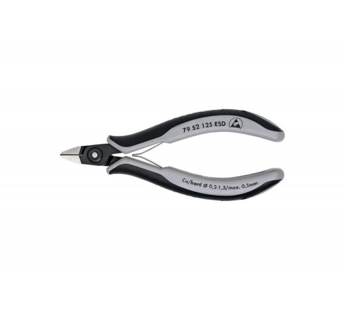Прецизионные бокорезы для электроники Knipex KN-7952125ESD Прецизионные бокорезы для электроники Knipex KN-7952125ESD