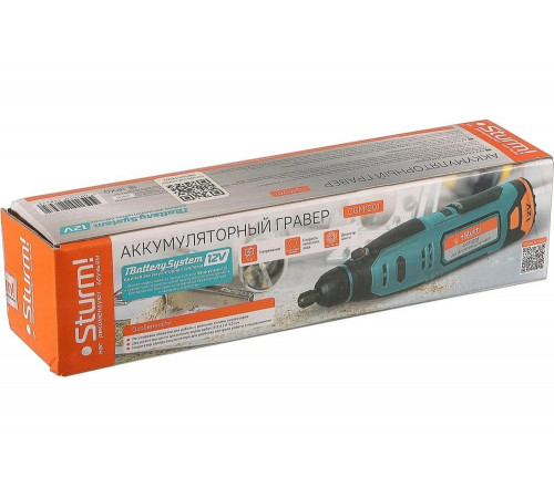 Аккумуляторный гравер Sturm 1BatterySystem12V (151) CGM1201 Аккумуляторный гравер Sturm 1BatterySystem12V (151) CGM1201