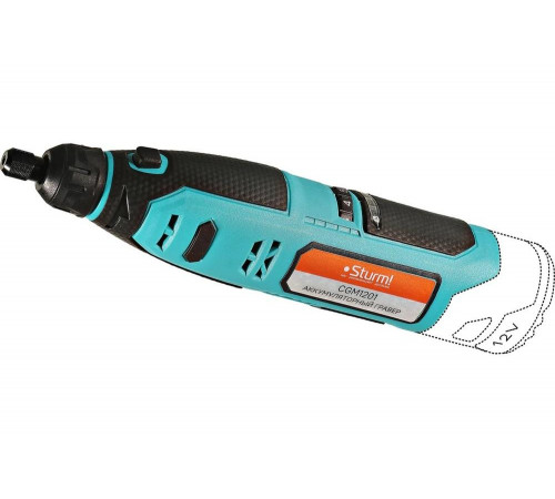 Аккумуляторный гравер Sturm 1BatterySystem12V (151) CGM1201 Аккумуляторный гравер Sturm 1BatterySystem12V (151) CGM1201