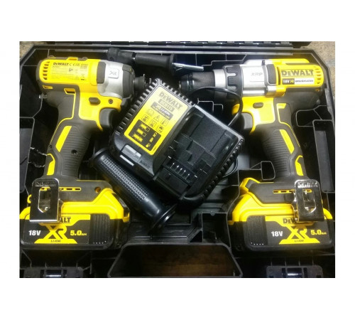 Бесщеточная дрель-шуруповерт DEWALT XRP DCD991P2