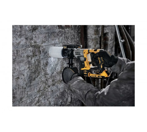 Бесщеточный перфоратор DEWALT 18 В XR, SDS-Plus, 2 батареи POWERSTACK и зарядное устройство DCH172E2T-QW