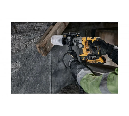 Бесщеточный перфоратор DEWALT 18 В XR, SDS-Plus, 2 батареи POWERSTACK и зарядное устройство DCH172E2T-QW