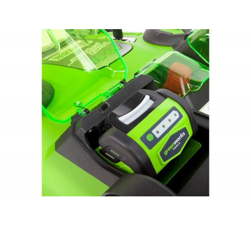 Аккумуляторная газонокосилка GreenWorks Twin Force G40LM49DB