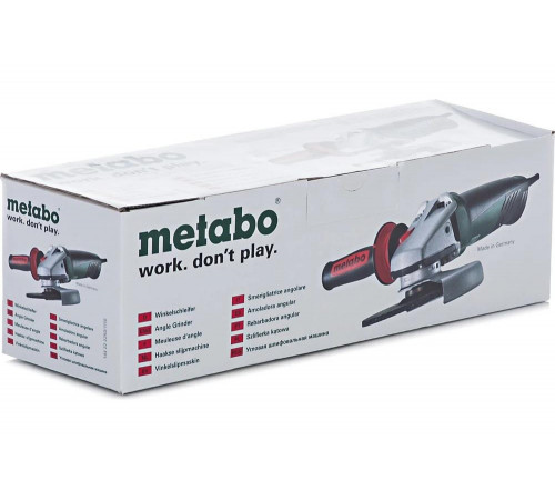 Угловая шлифмашина Metabo WE 14-125 Quick 600372000 Угловая шлифмашина Metabo WE 14-125 Quick 600372000