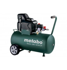 Безмасляный компрессор Metabo Basic 280-50 W OF 1.7кВт, 50л 601529000