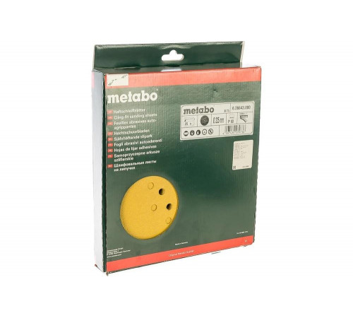 Шлифовальный лист (225мм, 25шт, P80) Metabo 626643000 Шлифовальный лист (225мм, 25шт, P80) Metabo 626643000