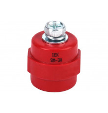 Изолятор IEK SM30 М8, силовой с болтом YIS11-30-08-B