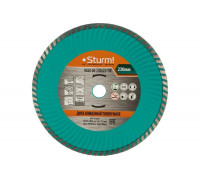 Диск алмазный Turbo wave по железобетону (230х22.2/20 мм) Sturm 9020-04-230x22-TW