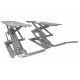 Ножничный напольный короткий подъемник г/п 3000 кг. KRAFTWELL KRW3FS