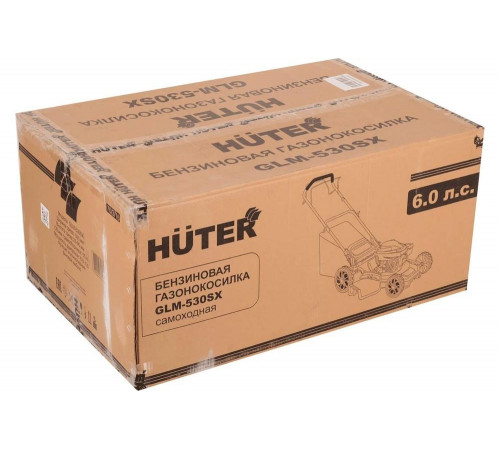 Газонокосилка бензиновая Huter GLM-530SX Газонокосилка бензиновая Huter GLM-530SX
