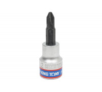 Торцевая насадка (бита) 3/8", Phillips, PH2, 50мм KING TONY 302102