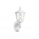 Настенный уличный светильник с датчиком движения Steinel L 15 S IP 44 white clear E27 1х60 Вт 617912