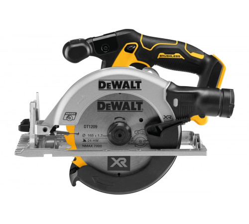 Аккумуляторная дисковая пила Dewalt 18 В, 165 мм, 4950 об/мин, без АКБ и ЗУ, в кейсе TSTAK, DCS565NT DCS565NT-XJ