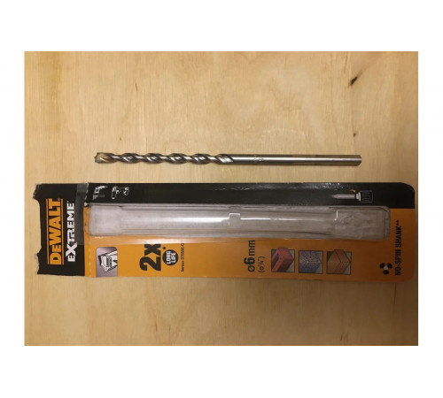Сверло по бетону/камню EXTREME, 6x150 мм DEWALT DT6676