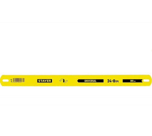 STAYER 24/18 TPI, 300 мм, двустороннее широкое полотно для ножовки по металлу Duplex-XL 1590_z01 Master