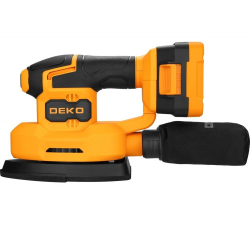 Аккумуляторная шлифмашина DEKO DKCG20 20 В, 1х2.0 Ач 063-4023 Аккумуляторная шлифмашина DEKO DKCG20 20 В, 1х2.0 Ач 063-4023
