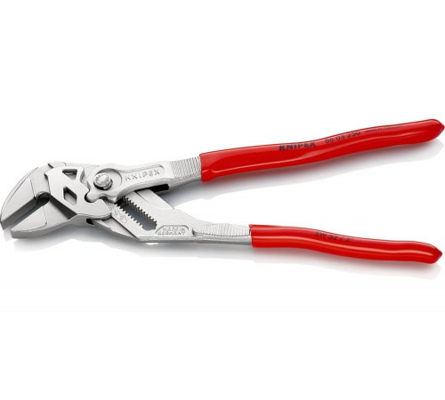 Переставные клещи-ключ Knipex 52 мм (2"), длина 250 мм, хром, 1К ручки, KN-8603250SB Переставные клещи-ключ Knipex 52 мм (2"), длина 250 мм, хром, 1К ручки, KN-8603250SB