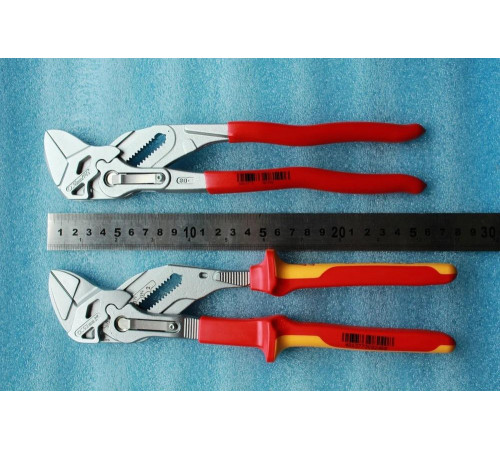 Клещи переставные - гаечный ключ 250мм KNIPEX KN-8643250 Клещи переставные - гаечный ключ 250мм KNIPEX KN-8643250