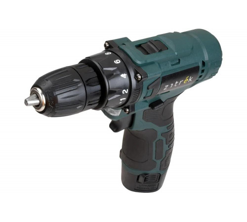 Дрель-шуруповерт аккумуляторная Zitrek Green 12V Plus, 12В, 2x1,5Ач 085-1014