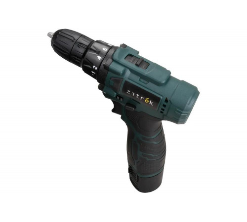 Дрель-шуруповерт аккумуляторная Zitrek Green 12V Plus, 12В, 2x1,5Ач 085-1014