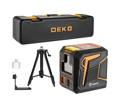 Лазерный самовыравнивающийся уровень DEKO DKLL11 PREMIUM в кейсе со штативом 1 м 065-0271-2 Лазерный самовыравнивающийся уровень DEKO DKLL11 PREMIUM в кейсе со штативом 1 м 065-0271-2