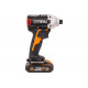 Бесщеточный ударный аккумуляторный винтоверт WORX WX261