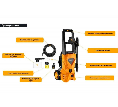 Мойка высокого давления DEKO DKCW165 065-4303 Мойка высокого давления DEKO DKCW165 065-4303