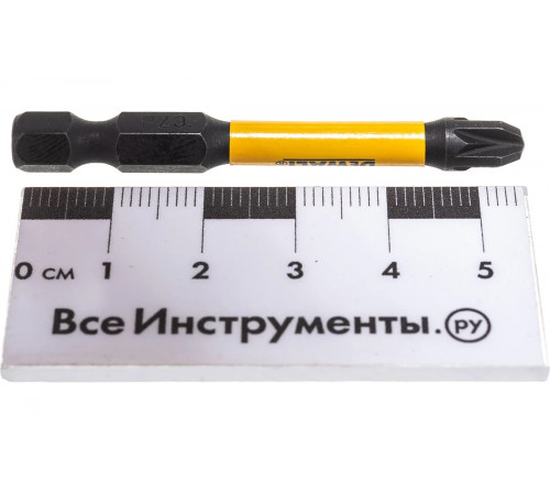 Биты ударные IMPACT Torsion Pz3, 57мм, 5шт. DEWALT DT7392T