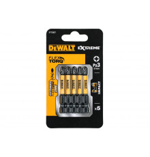 Биты ударные IMPACT Torsion Pz3, 57мм, 5шт. DEWALT DT7392T