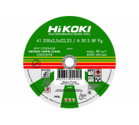 Круг отрезной 230x2.5x22 мм, A30S, тип 41 Hikoki RUH23025