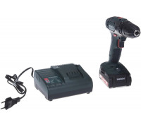 Аккумуляторная дрель Metabo BS 14.4 1x2.0 Ач, Li-Ion, 10 мм, кейс 602206510