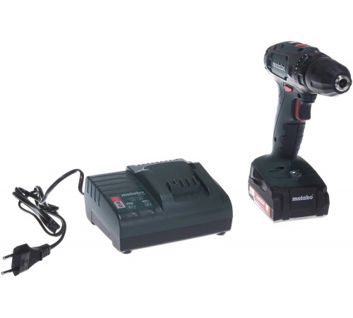 Аккумуляторная дрель Metabo BS 14.4 1x2.0 Ач, Li-Ion, 10 мм, кейс 602206510