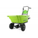 Садовая тележка самоходная GreenWorks 40V, 106 л, с 1хАКБ 4 Ач c USB и ЗУ 7400007USB4