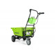 Садовая тележка самоходная GreenWorks 40V, 106 л, с 1хАКБ 4 Ач c USB и ЗУ 7400007USB4