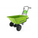 Садовая тележка самоходная GreenWorks 40V, 106 л, с 1хАКБ 4 Ач c USB и ЗУ 7400007USB4