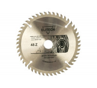 Диск пильный по дереву (150х20/16 мм; 1.8 мм; 48Z) Elitech 1820.053000