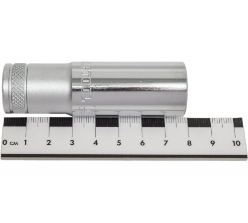 KRAFTOOL 1/2", 17 мм, Cr-V сталь, хромированная, торцовая головка удлиненная 27807-17_z01 KRAFTOOL 1/2", 17 мм, Cr-V сталь, хромированная, торцовая головка удлиненная 27807-17_z01