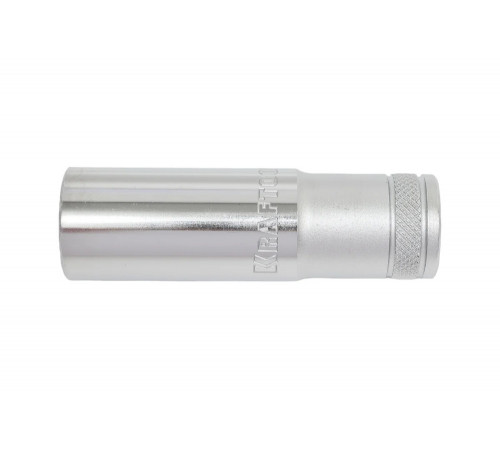 KRAFTOOL 1/2", 17 мм, Cr-V сталь, хромированная, торцовая головка удлиненная 27807-17_z01 KRAFTOOL 1/2", 17 мм, Cr-V сталь, хромированная, торцовая головка удлиненная 27807-17_z01